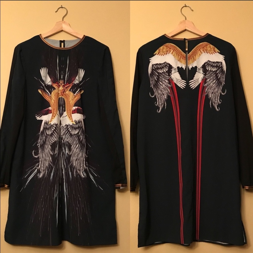 CLOVER CANYON Wings Shift Dress